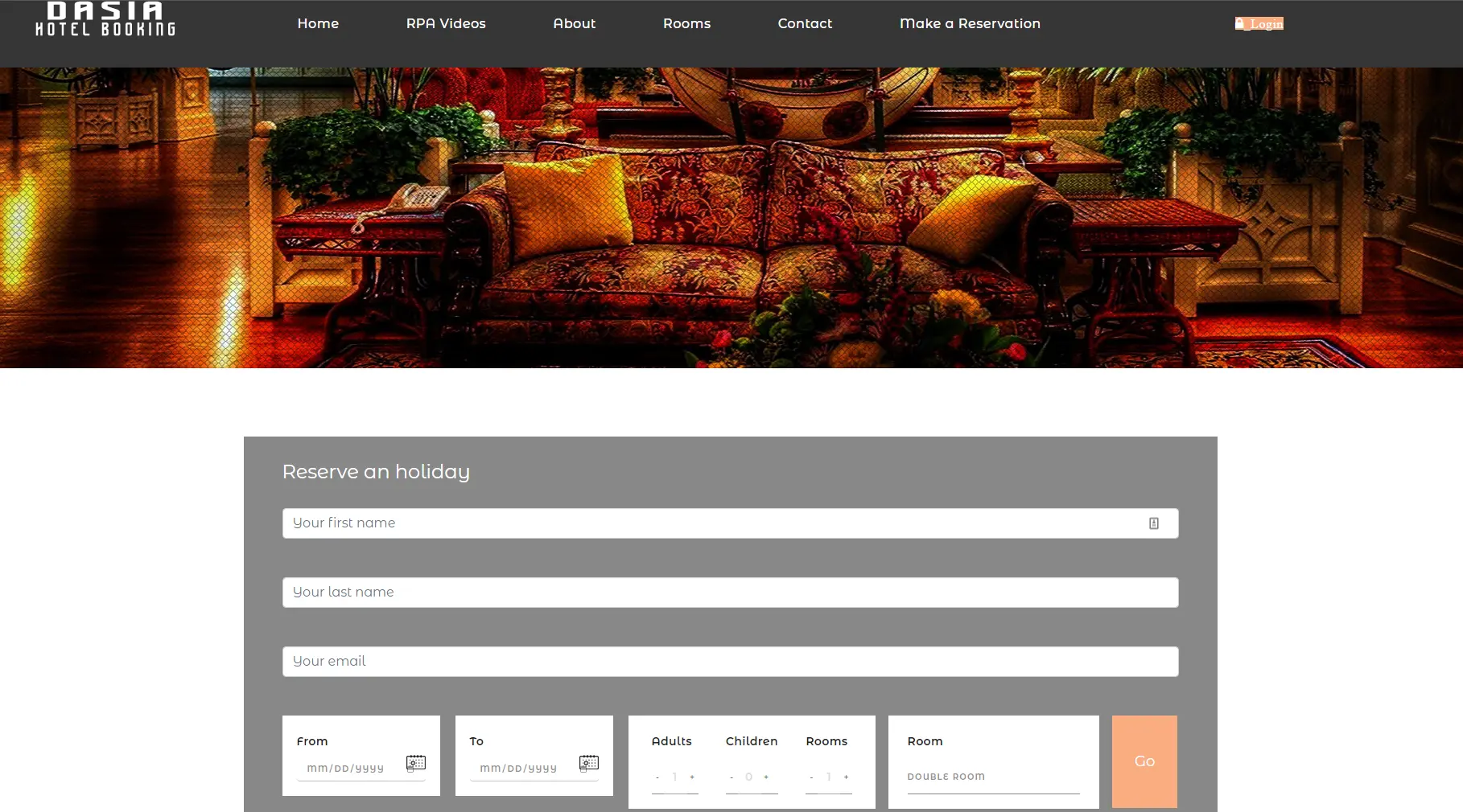 PHP DASIA HOTEL MYSQL XAMPP Project Alexandru Becher Axbecher Project Github