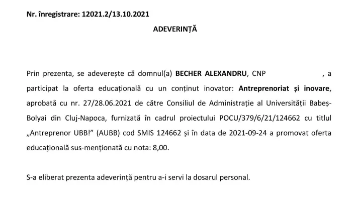 AUBB Alexandru Becher Axbecher